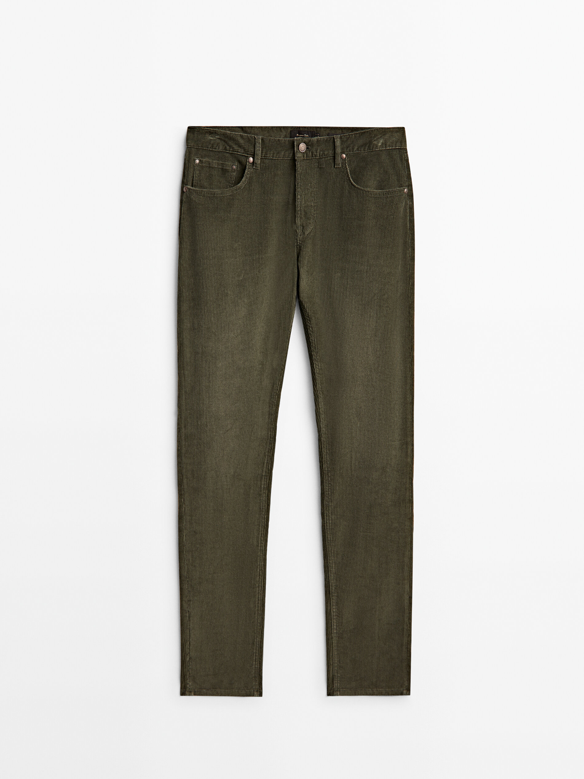 

Джинсы мужские Massimo Dutti 00039026500 зеленые 30, 00039026500