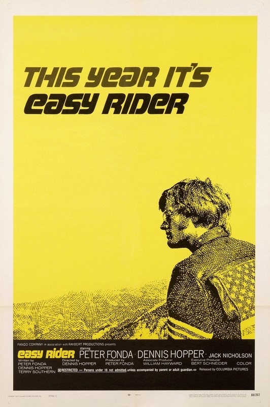 

Постер к фильму "Беспечный ездок" (Easy Rider) A3