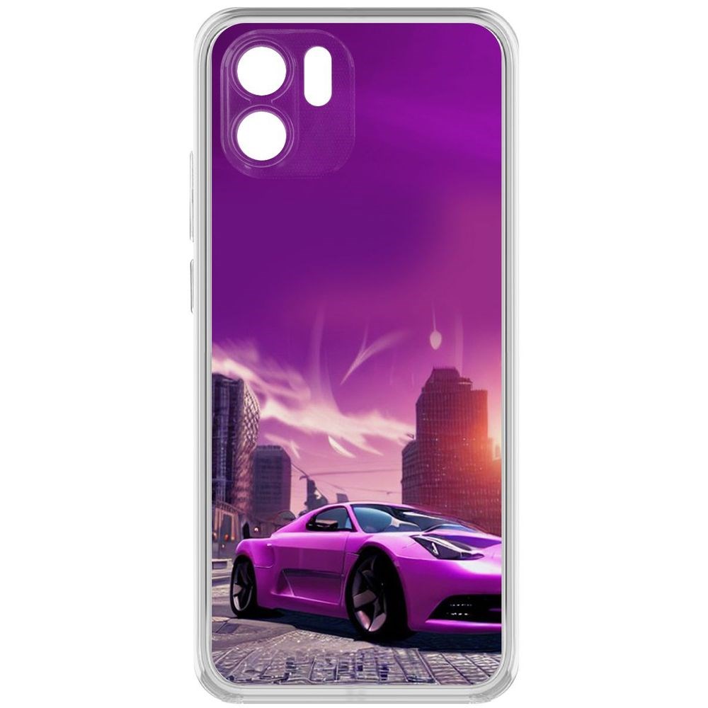 

Чехол-накладка Кейс Розовое авто для Xiaomi Redmi A1