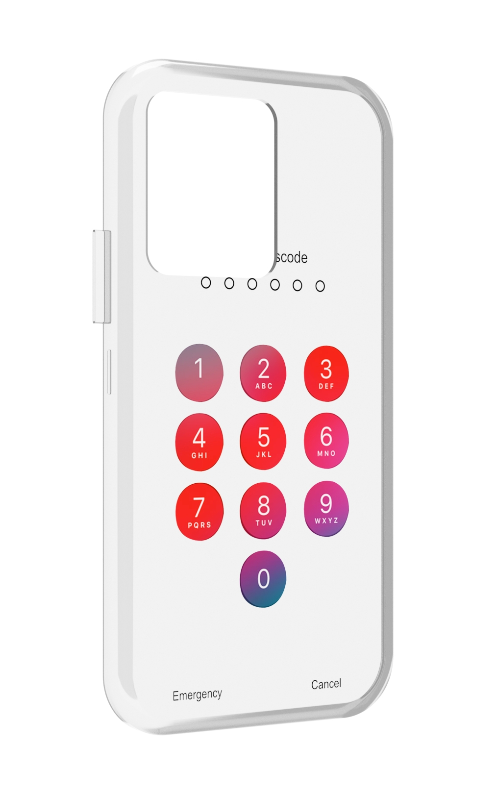 

Чехол MyPads введите-пароль для Vivo iQOO 10, Прозрачный, Tocco