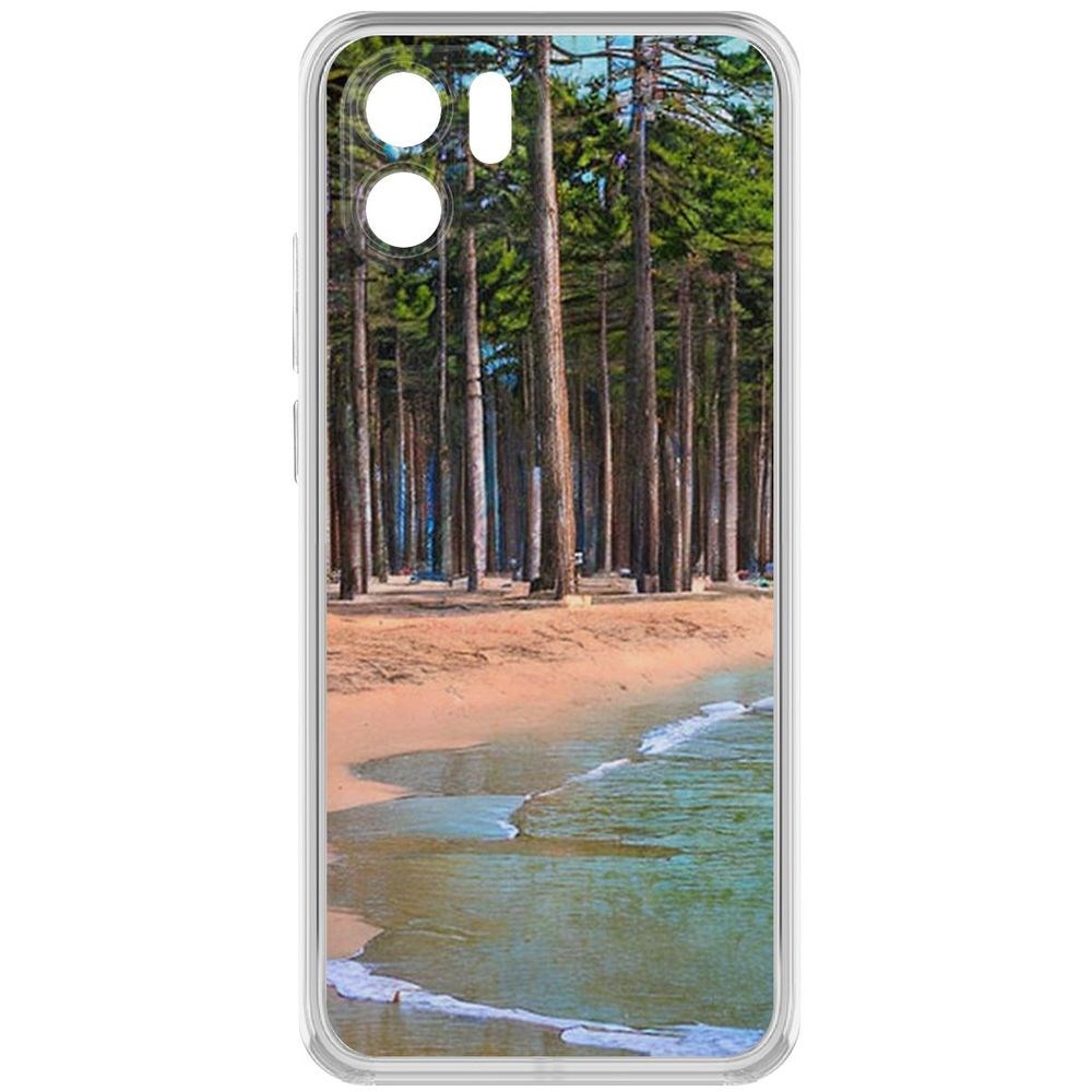 

Чехол-накладка Кейс Сосновый пляж для Xiaomi Redmi A1