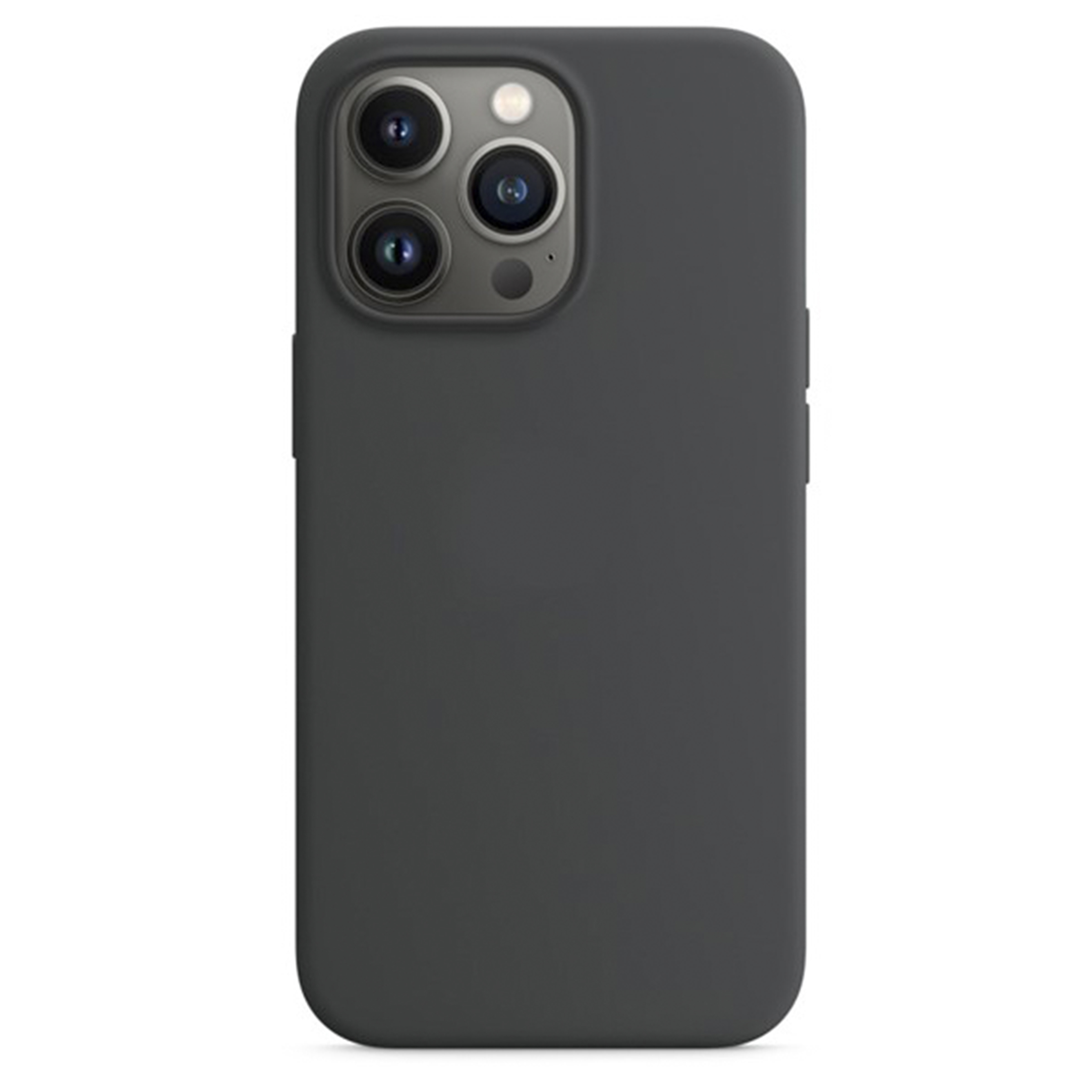

Чехол - накладка для iPhone 13 Pro Max, Silicon Case, без лого, черный