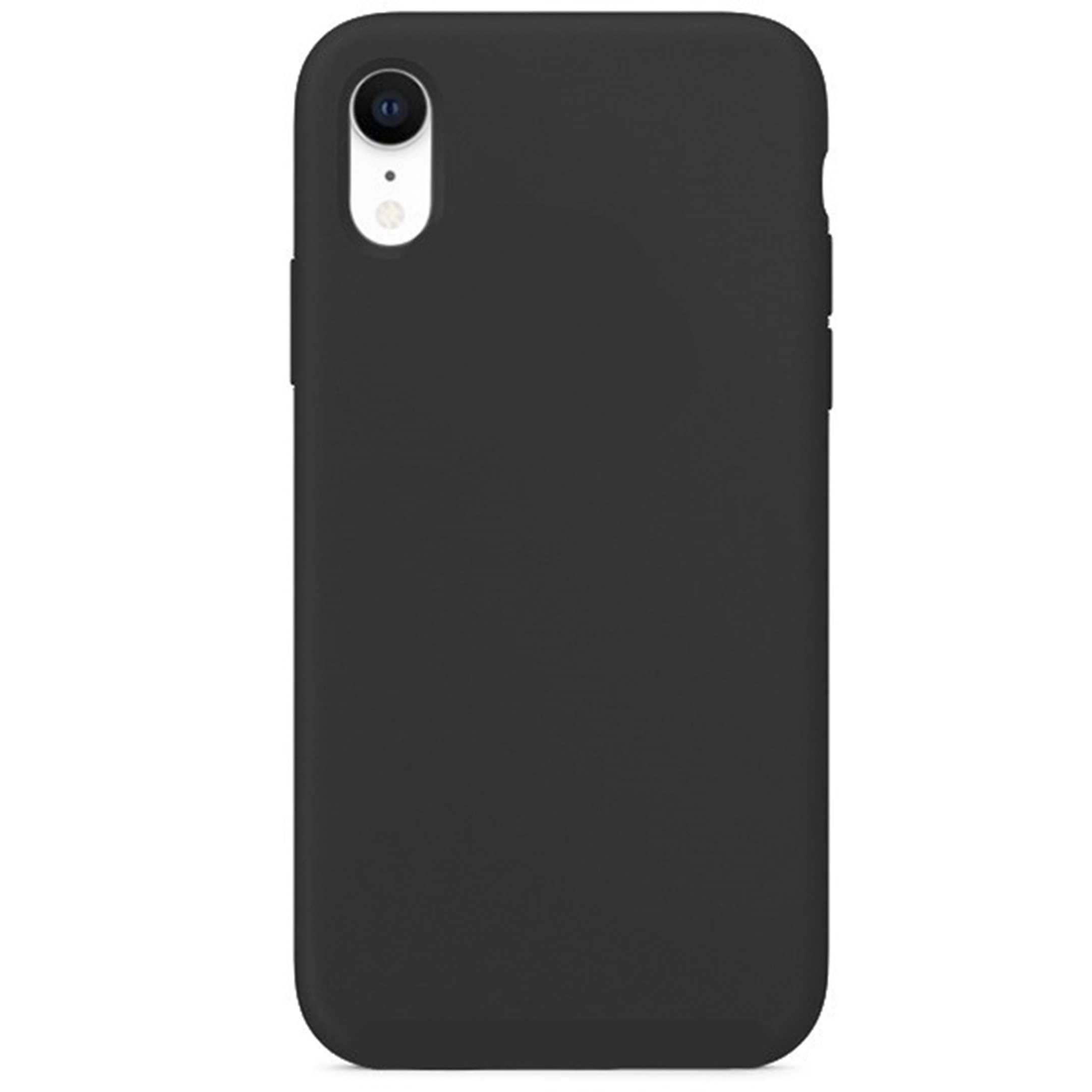 

Чехол - накладка для iPhone XR, Silicon Case, без лого, черный