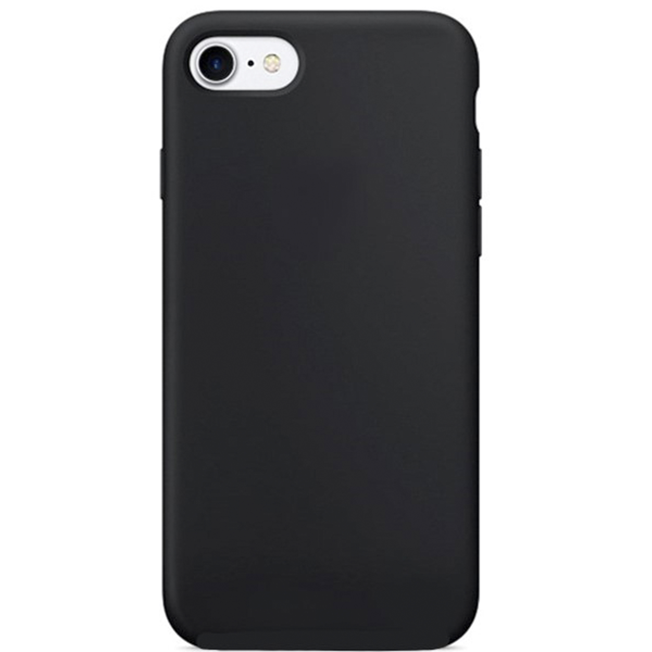 

Чехол - накладка для iPhone 7/8/SE (2020), Silicon Case, без лого, черный