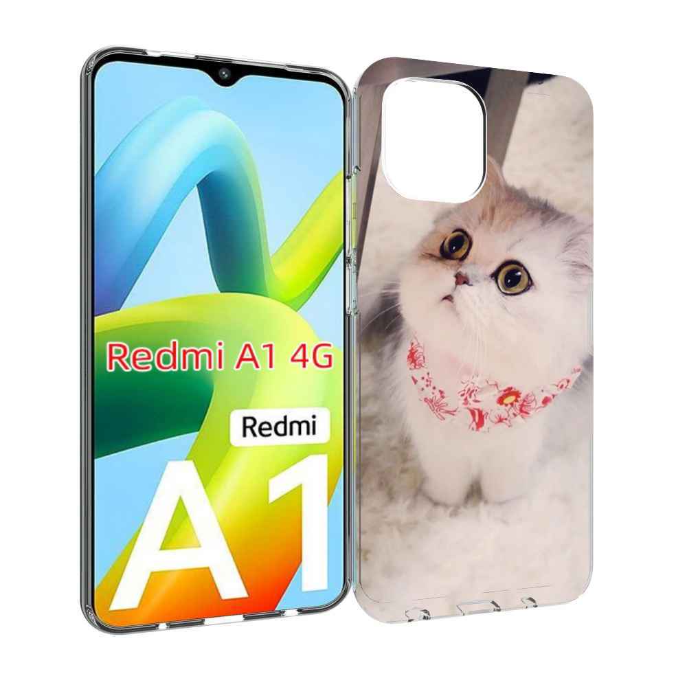 

Чехол MyPads Котеночек женский для Xiaomi Redmi A1, Прозрачный, Tocco