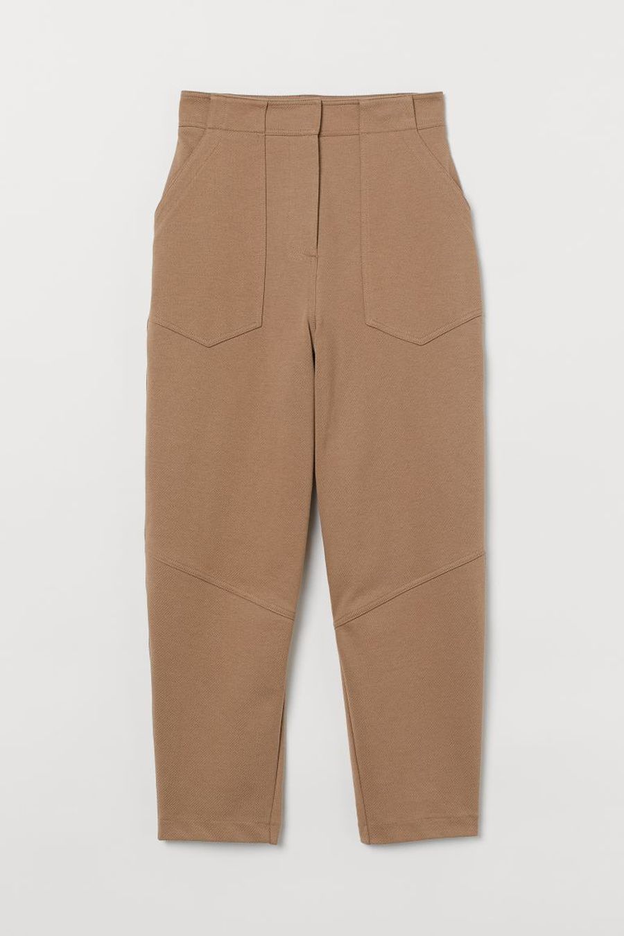 

Брюки женские H&M 885231004 бежевые M, Бежевый, 885231004