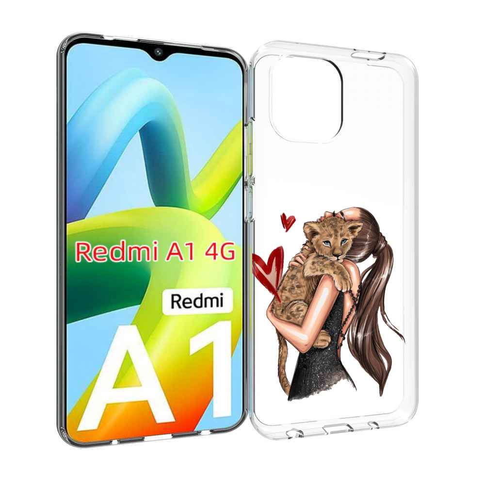 

Чехол MyPads Кошачья-любовь для Xiaomi Redmi A1, Прозрачный, Tocco