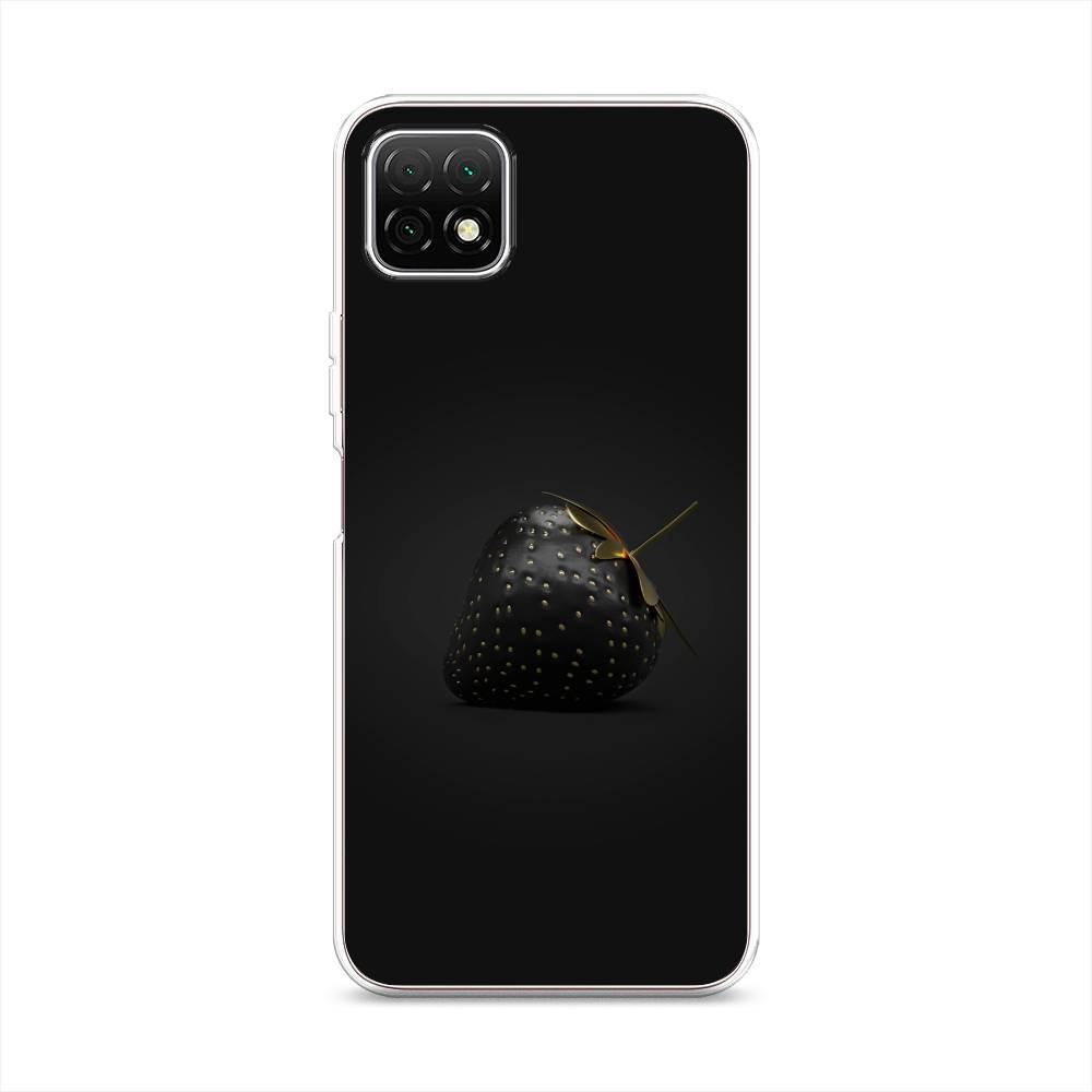 

Чехол Awog на Wiko T3 "Черная клубника", Золотистый;черный