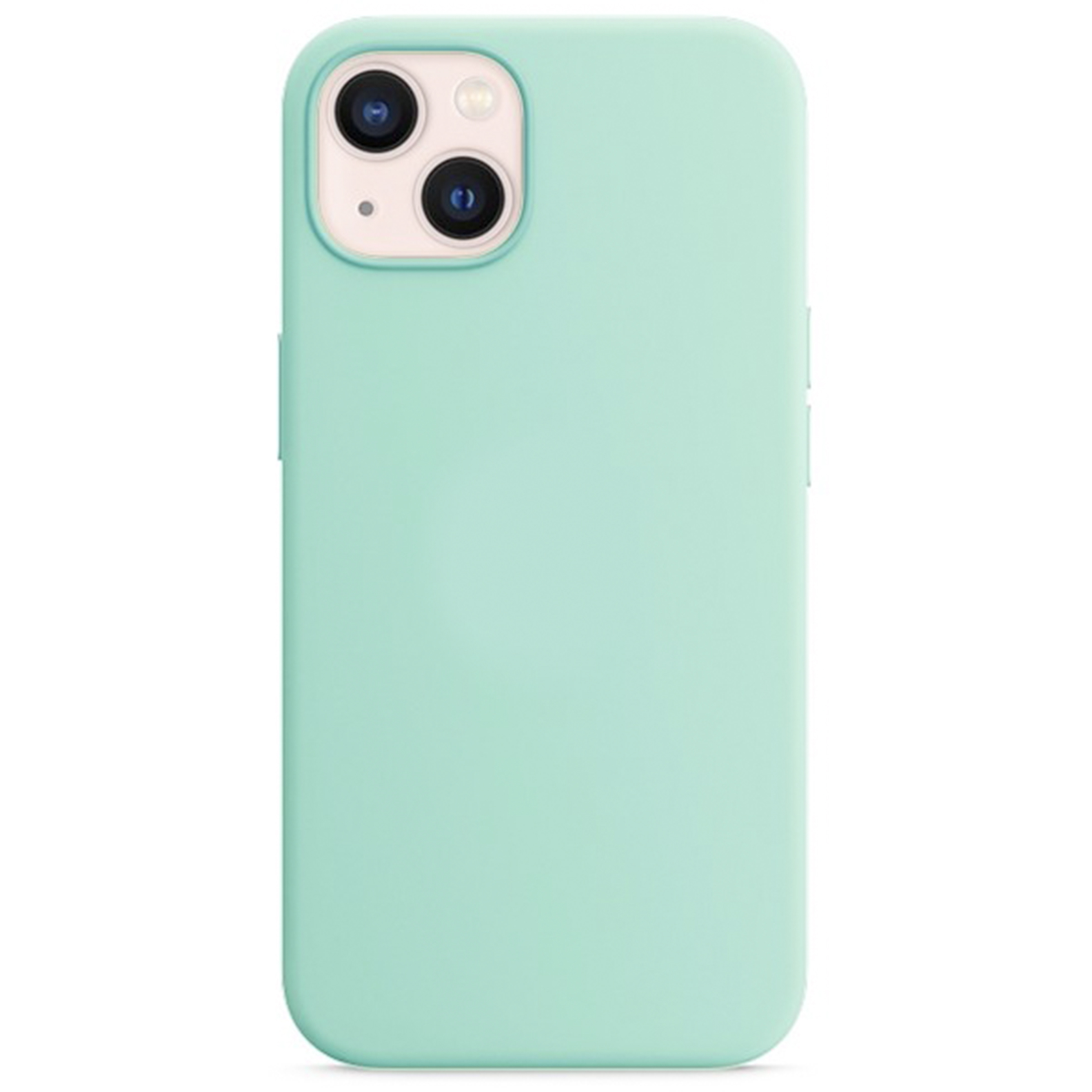 

Чехол - накладка для iPhone 13, Silicon Case, без лого, бирюзовый
