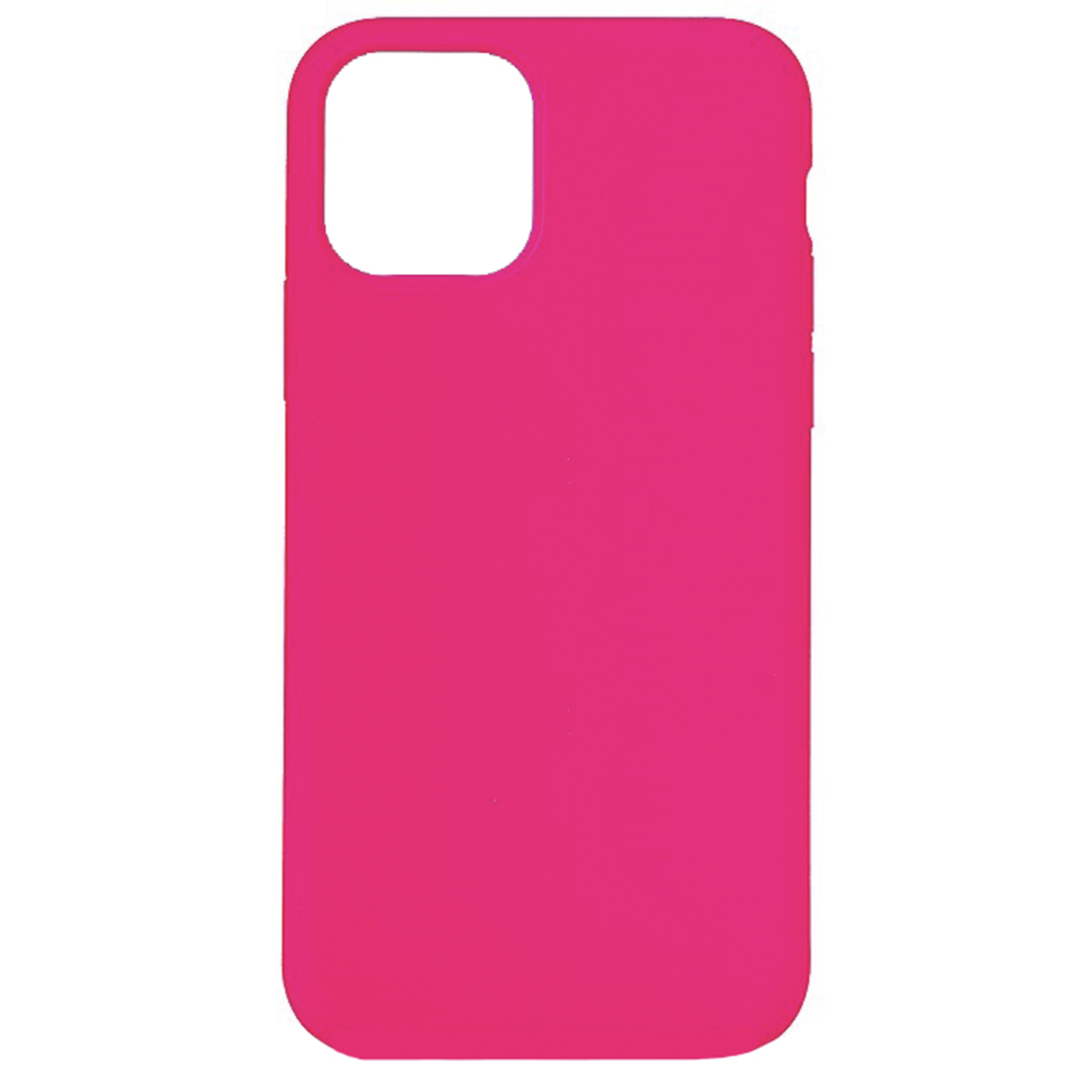 

Чехол - накладка для iPhone 13 Pro, Silicon Case, без лого, ярко-розовый