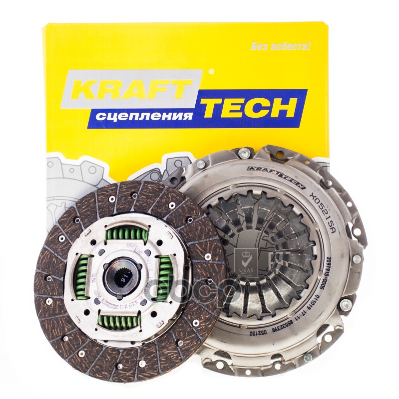 

Сцепление Renault Laguna 2 1.8-2.0 01-07 W15215c9 KraftTech арт. W15215C9