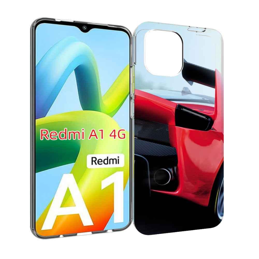 

Чехол MyPads Крыло-машины мужской для Xiaomi Redmi A1, Прозрачный, Tocco