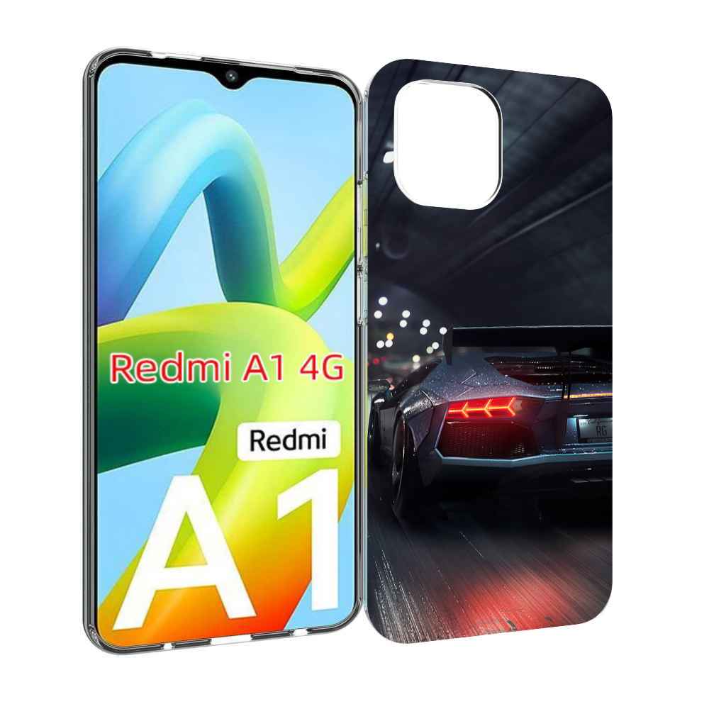 

Чехол MyPads Ламба мужской для Xiaomi Redmi A1, Прозрачный, Tocco
