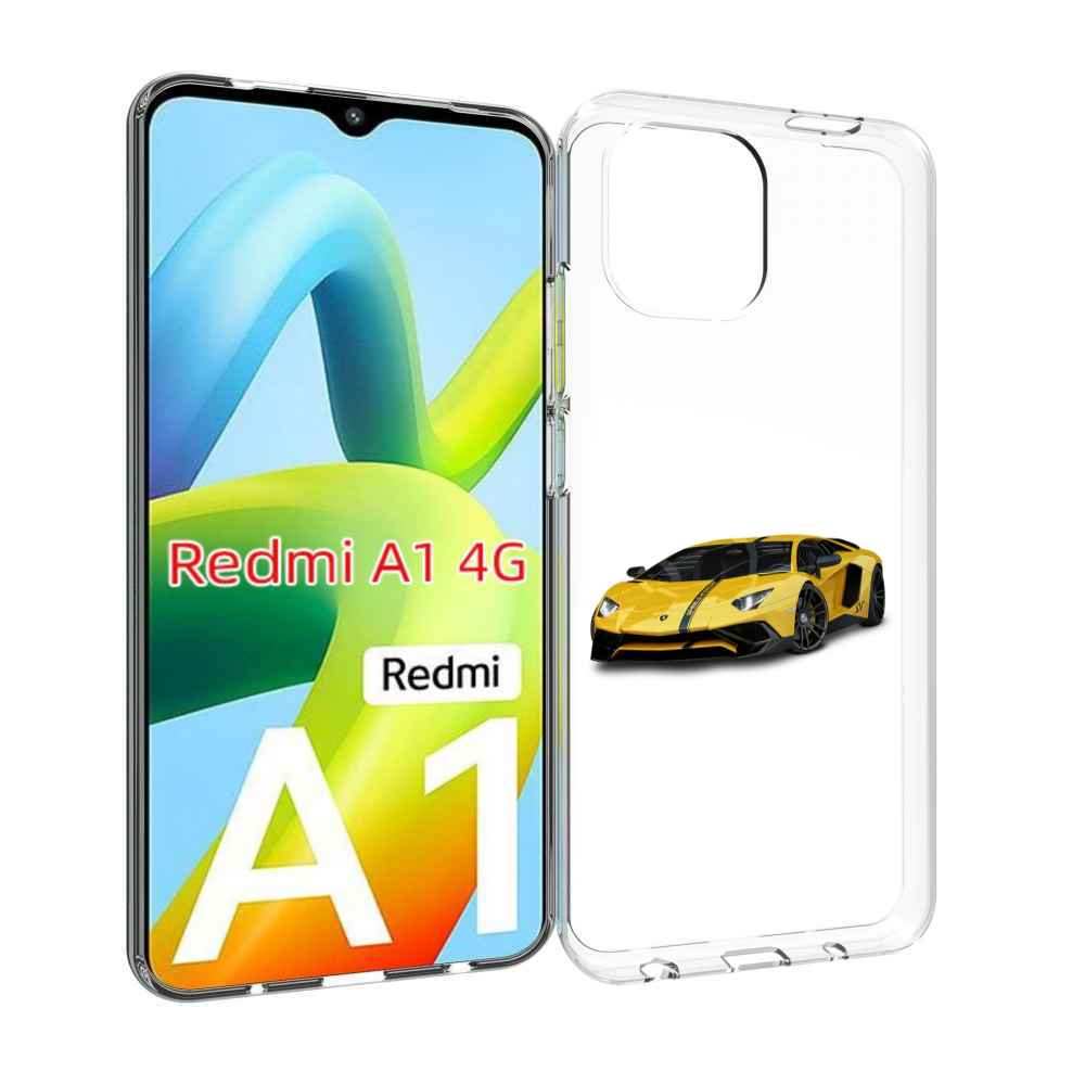 

Чехол MyPads Ламбо мужской для Xiaomi Redmi A1, Прозрачный, Tocco