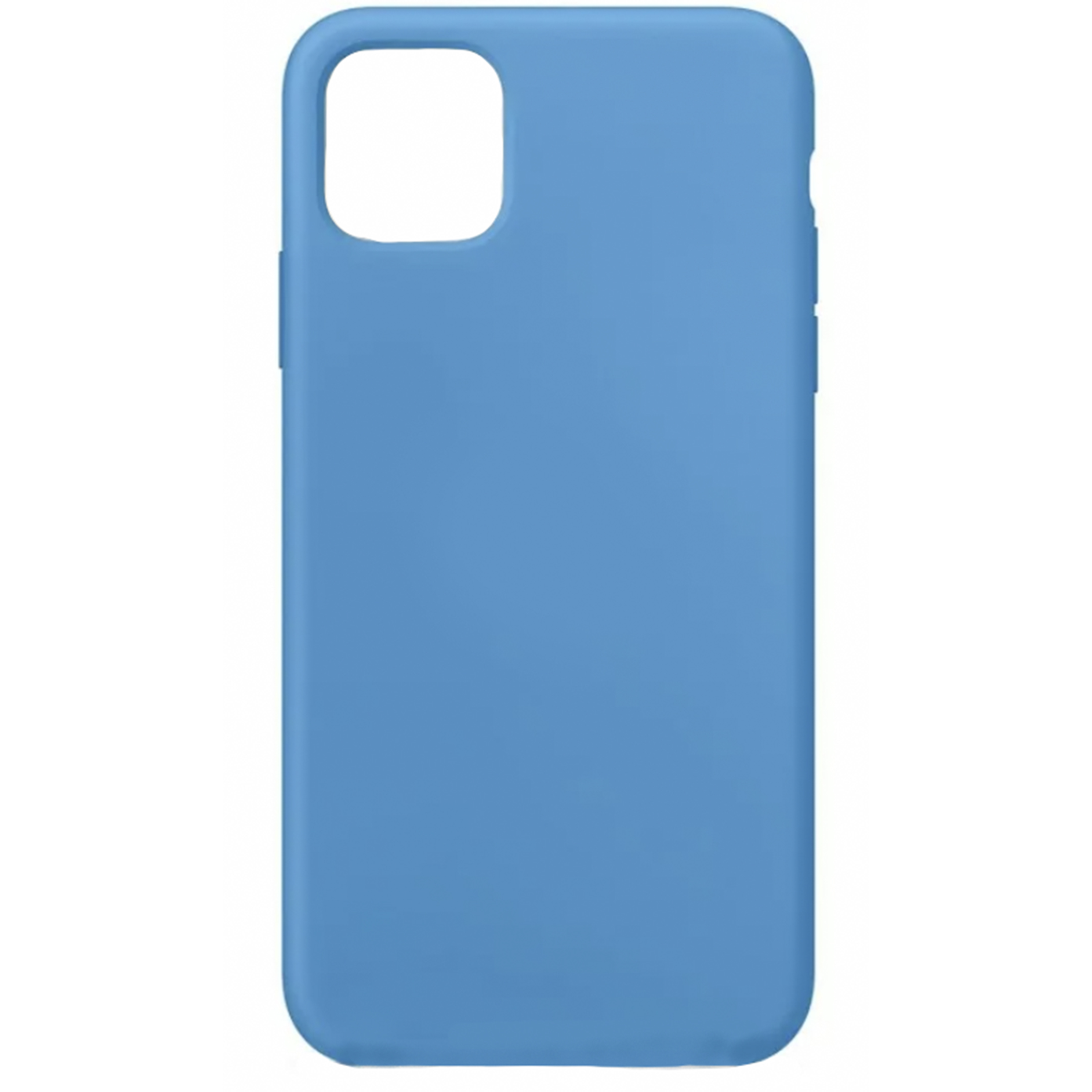 

Чехол - накладка для iPhone 12/12 Pro, Silicon Case, без лого, синий