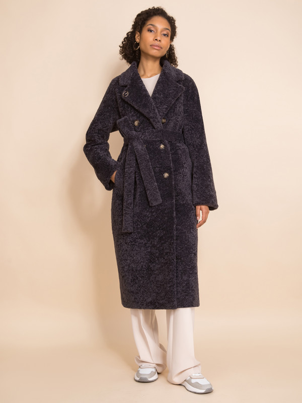 

Шуба женская ElectraStyle 5-8117/13м-3181 серая 46 RU, Серый, 5-8117/13м-3181