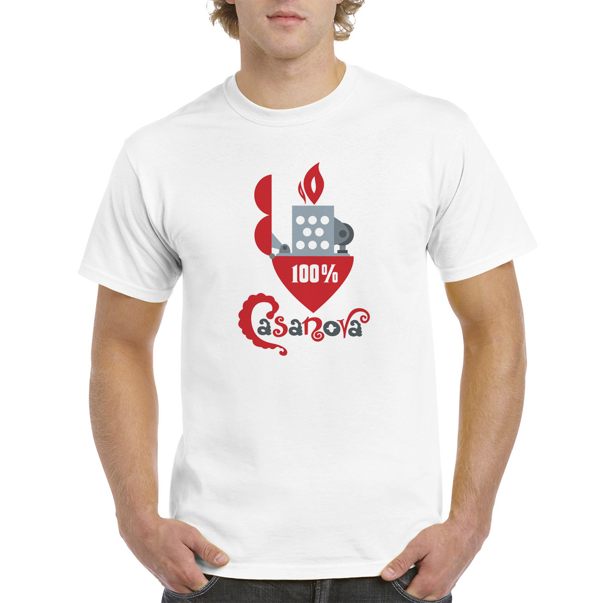 

Футболка унисекс CoolPodarok M0151577 белая 54 RU, Белый, M0151577