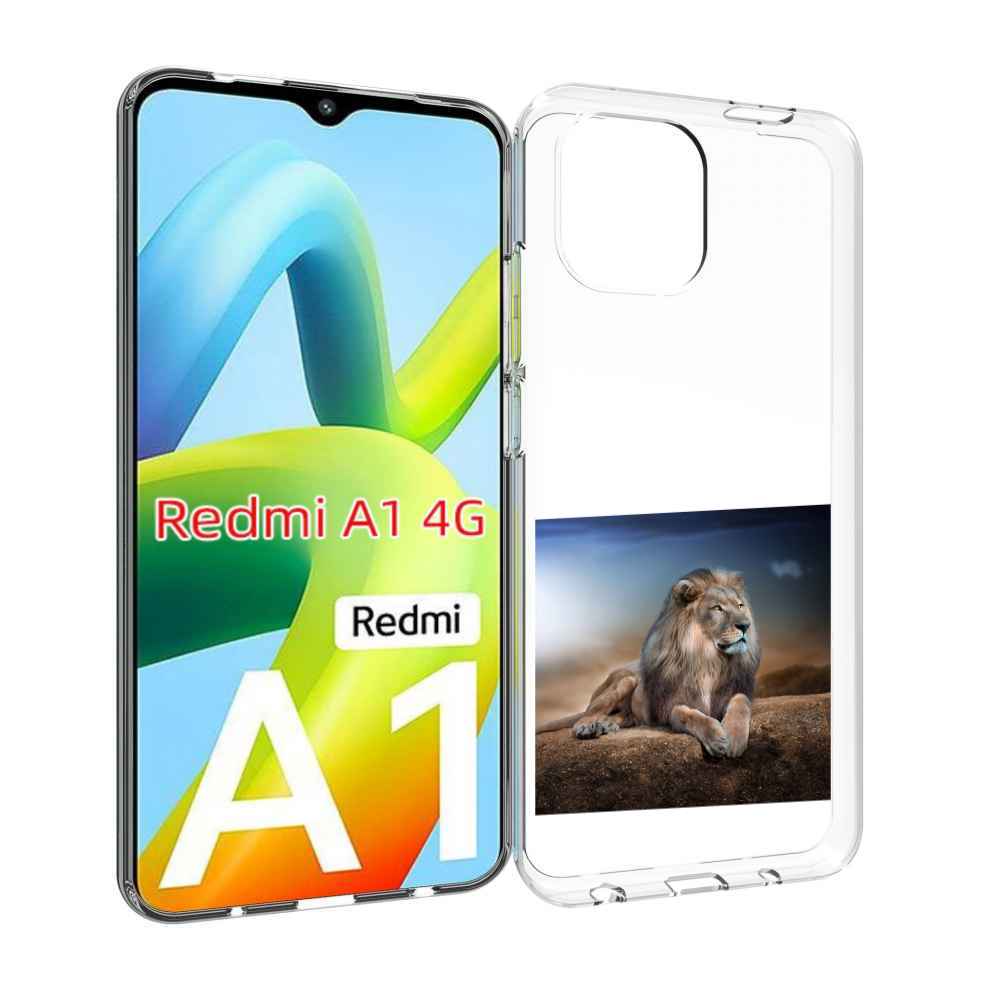 

Чехол MyPads Лев-наблюдает для Xiaomi Redmi A1, Прозрачный, Tocco