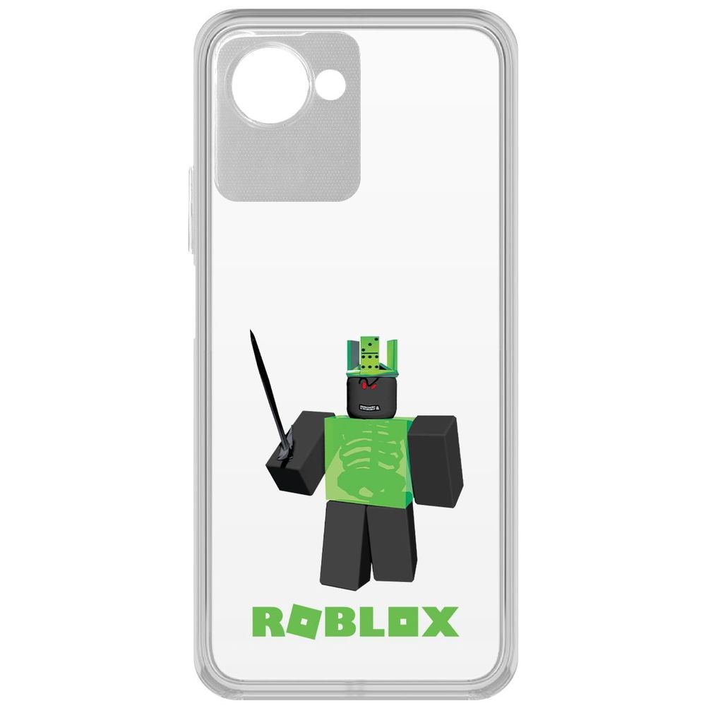 

Чехол-накладка Кейс Roblox-1x1x1x1x1 для Realme Narzo 50i Prime, Прозрачный