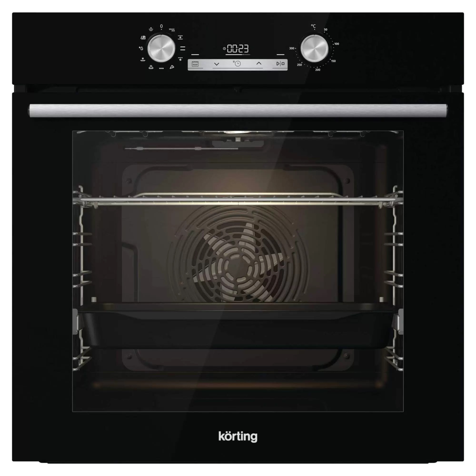 

Встраиваемый электрический духовой шкаф Korting OKB 6821 CEN черный, OKB 6821 CEN