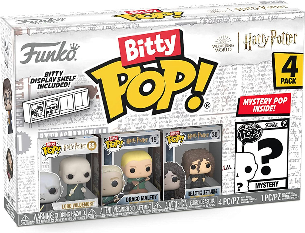 Фигурка Funko Bitty POP! Гарри Поттер Voldemort 4PK 4шт 71318