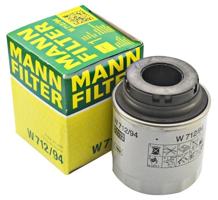 фото Масляный фильтр mann-filter w 712/94