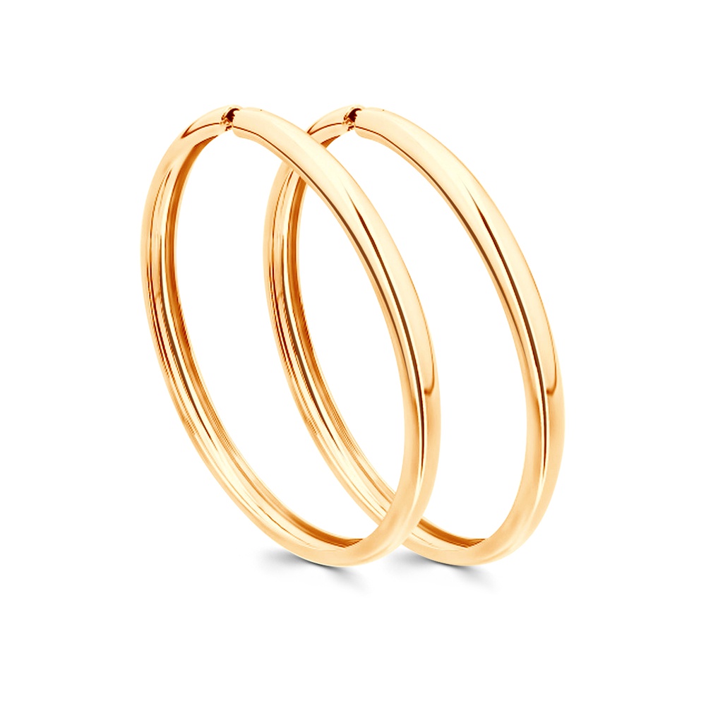 

Серьги конго из красного золота 585Gold 402004556, 402004556