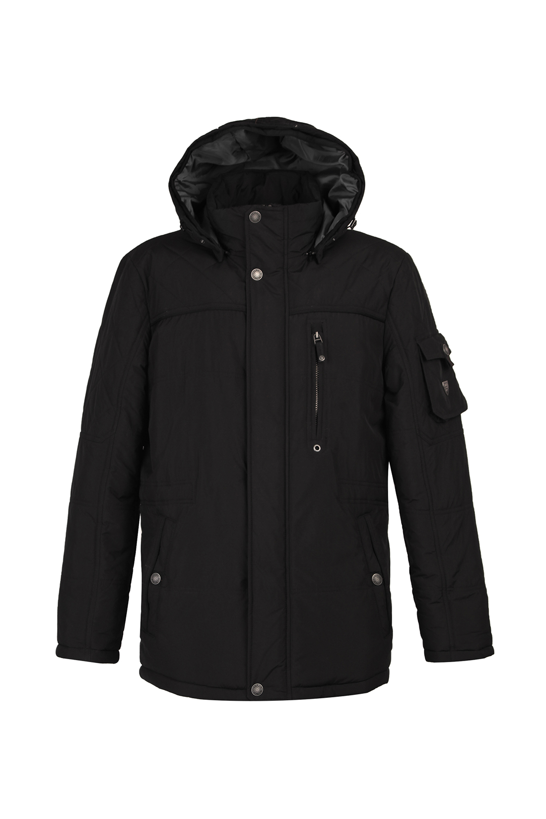 

Куртка мужская Baon B531526 черная 4XL, B531526