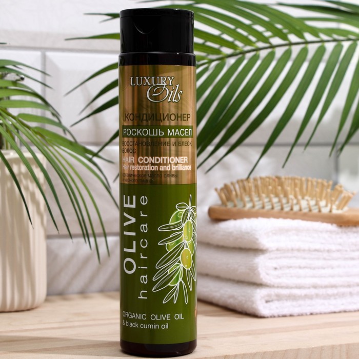 

Кондиционер для волос Luxury Oils "Роскошь масел", восстановление и блеск, 350 мл
