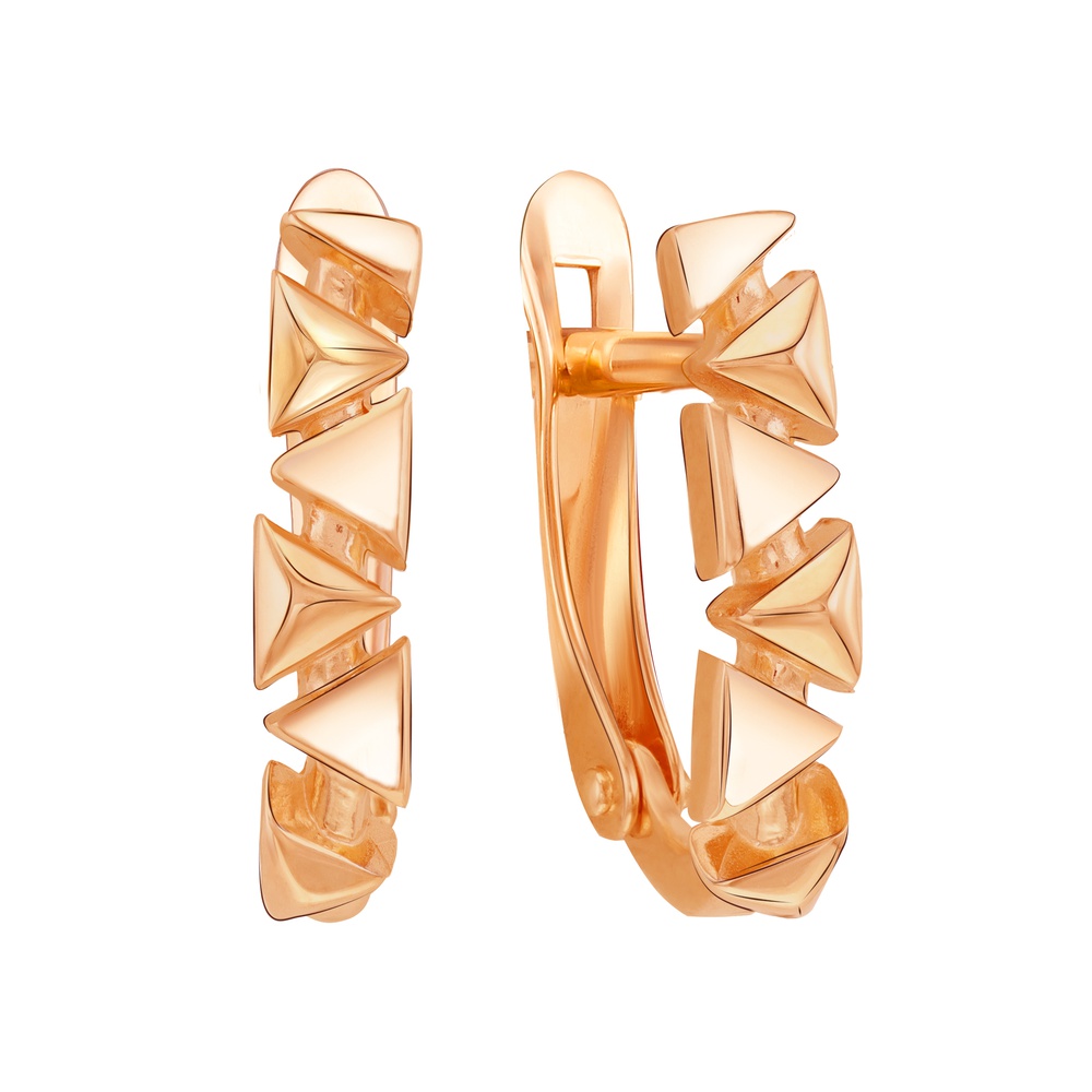 

Серьги из красного золота 585Gold 402004630, 402004630