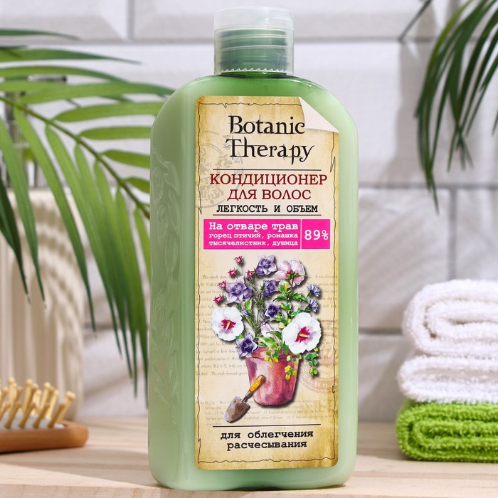 

Кондиционер для волос Botanic Therapy Лёгкость и объём для облегчения расчесывания, 275 г
