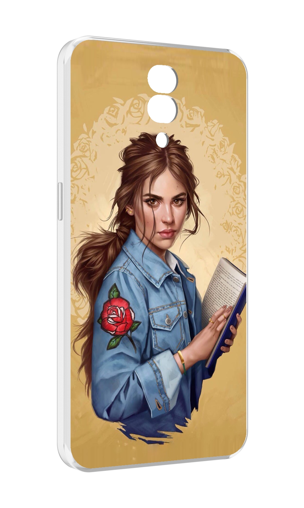 

Чехол MyPads девушка-в-бежевом-фоне для Blackview BV7200, Прозрачный, Tocco
