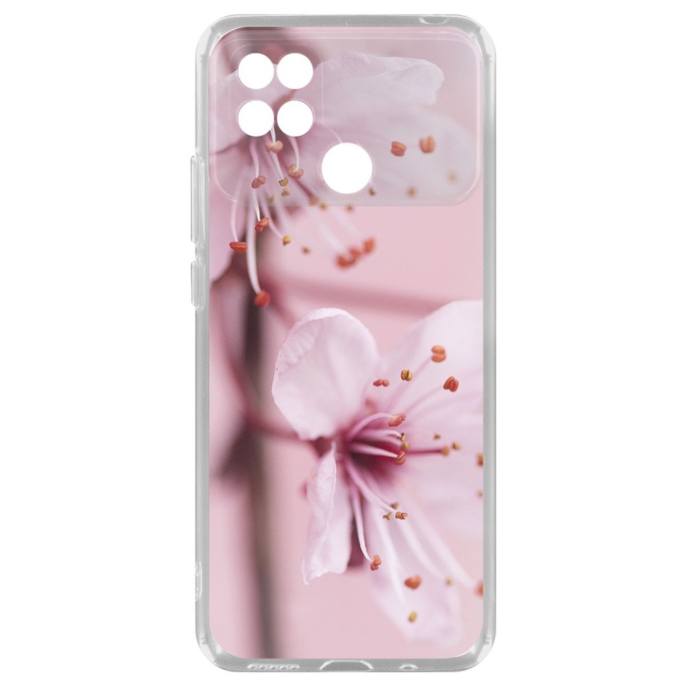

Чехол-накладка Весна для Xiaomi Poco C40, Прозрачный