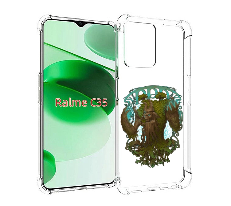 

Чехол MyPads trent protector для Realme C35 / Narzo 50A Prime, Прозрачный, Tocco