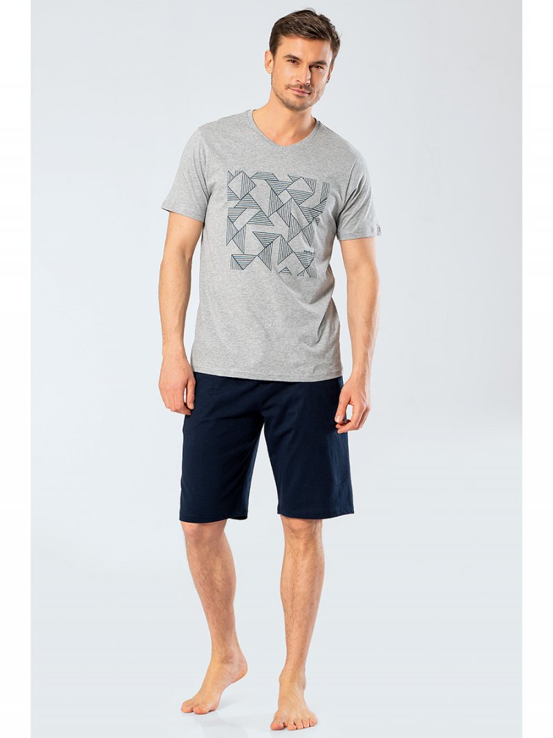

Пижама мужская Cacharel 2199 серая XXL, 2199