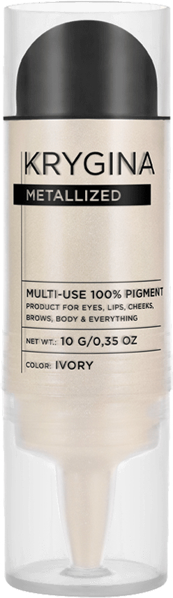 

Сухой пигмент Krygina Cosmetics Metallized Ivory
