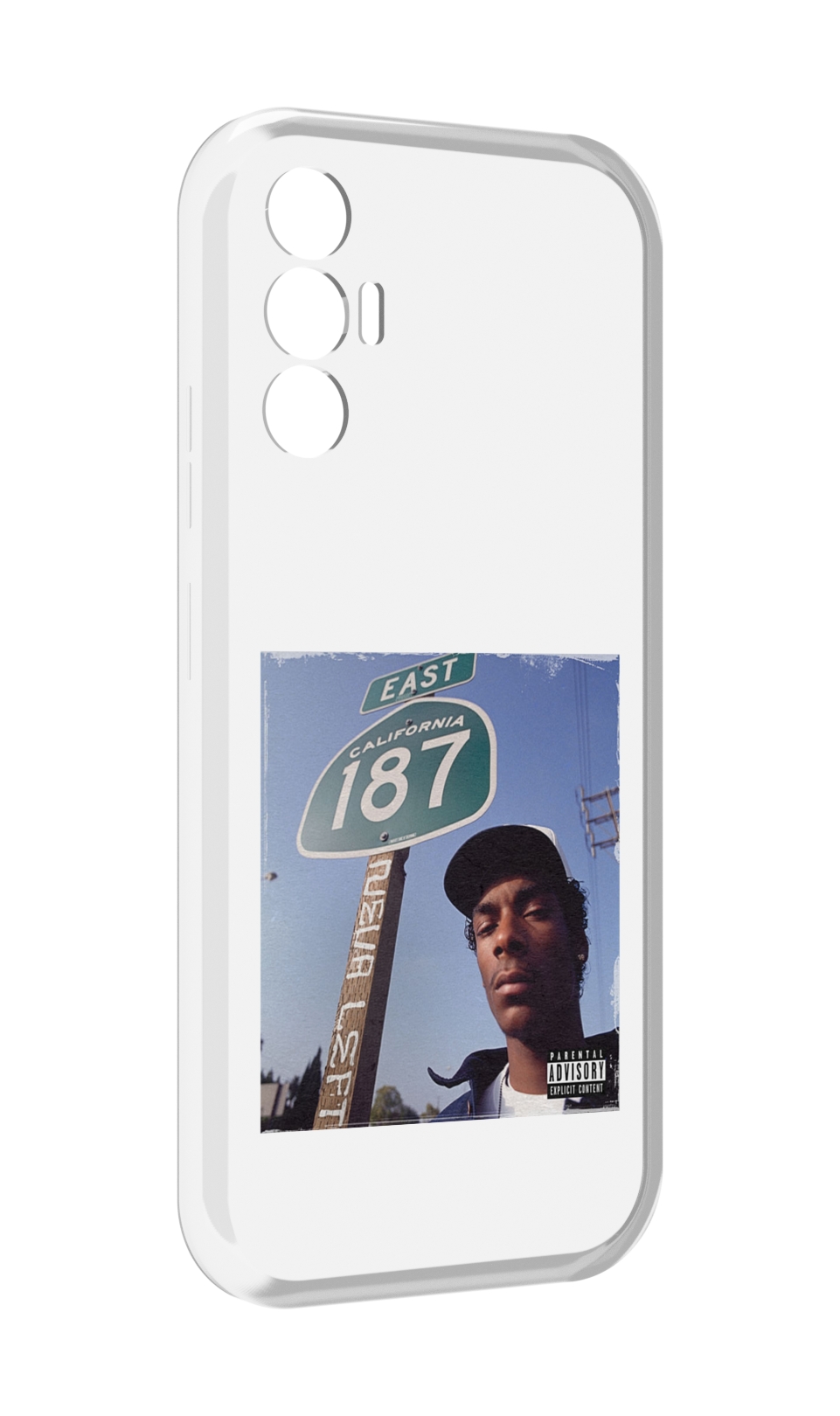 

Чехол Mypads Snoop Dogg Neva Left Для Tecno Pova 3, Прозрачный, Tocco