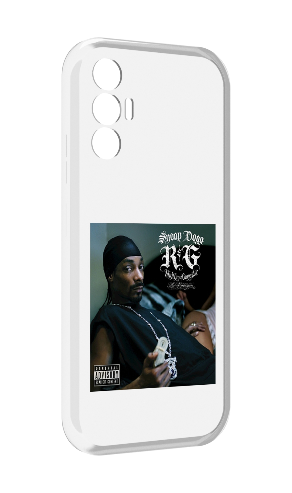 

Чехол Mypads Snoop Dogg R&G (Rhythm & Gangsta) Для Tecno Pova 3, Прозрачный, Tocco