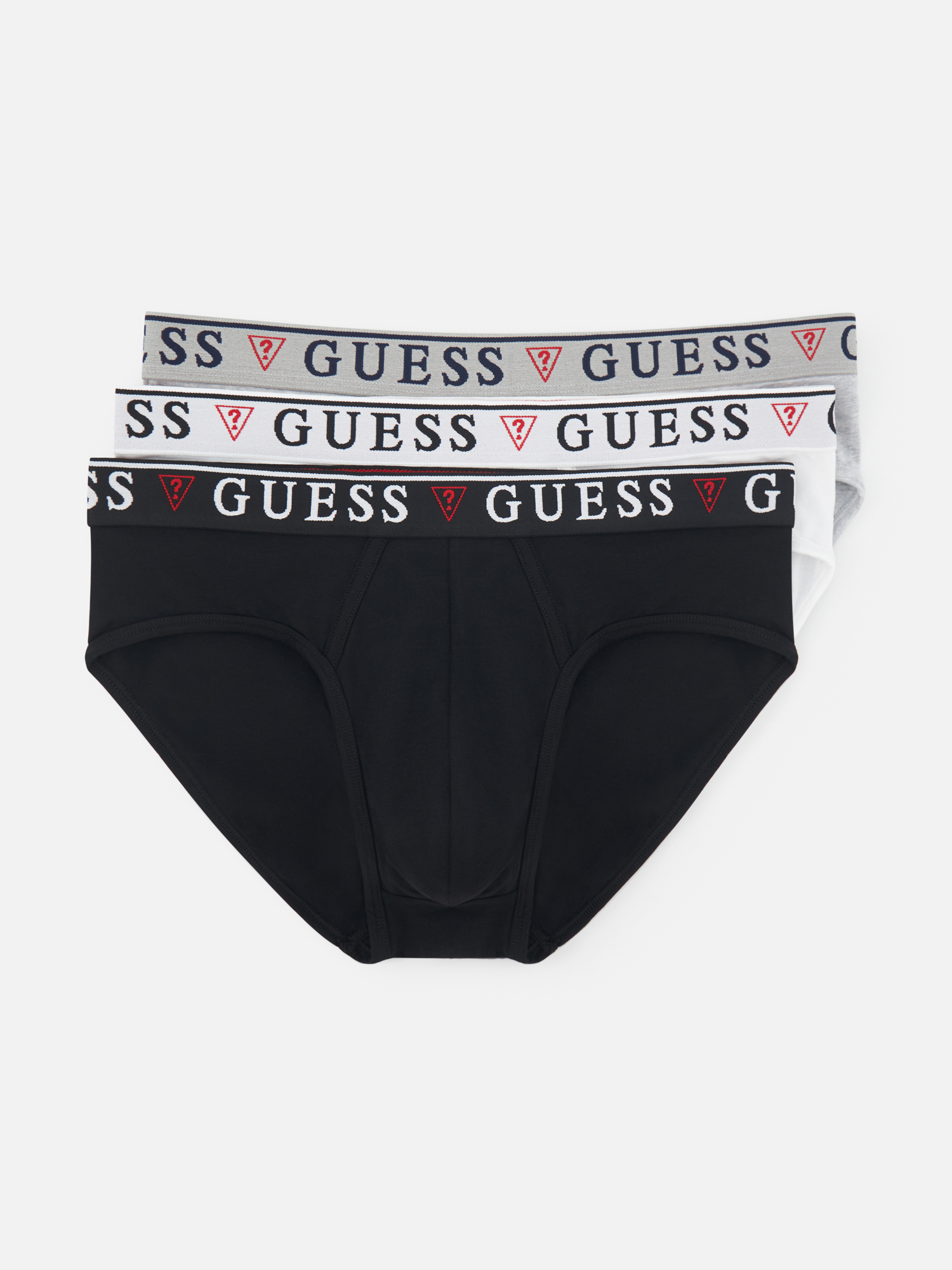 

Комплект трусов мужских Guess Boxer U97G00KCD31 серый; белый; черный M, U97G00KCD31