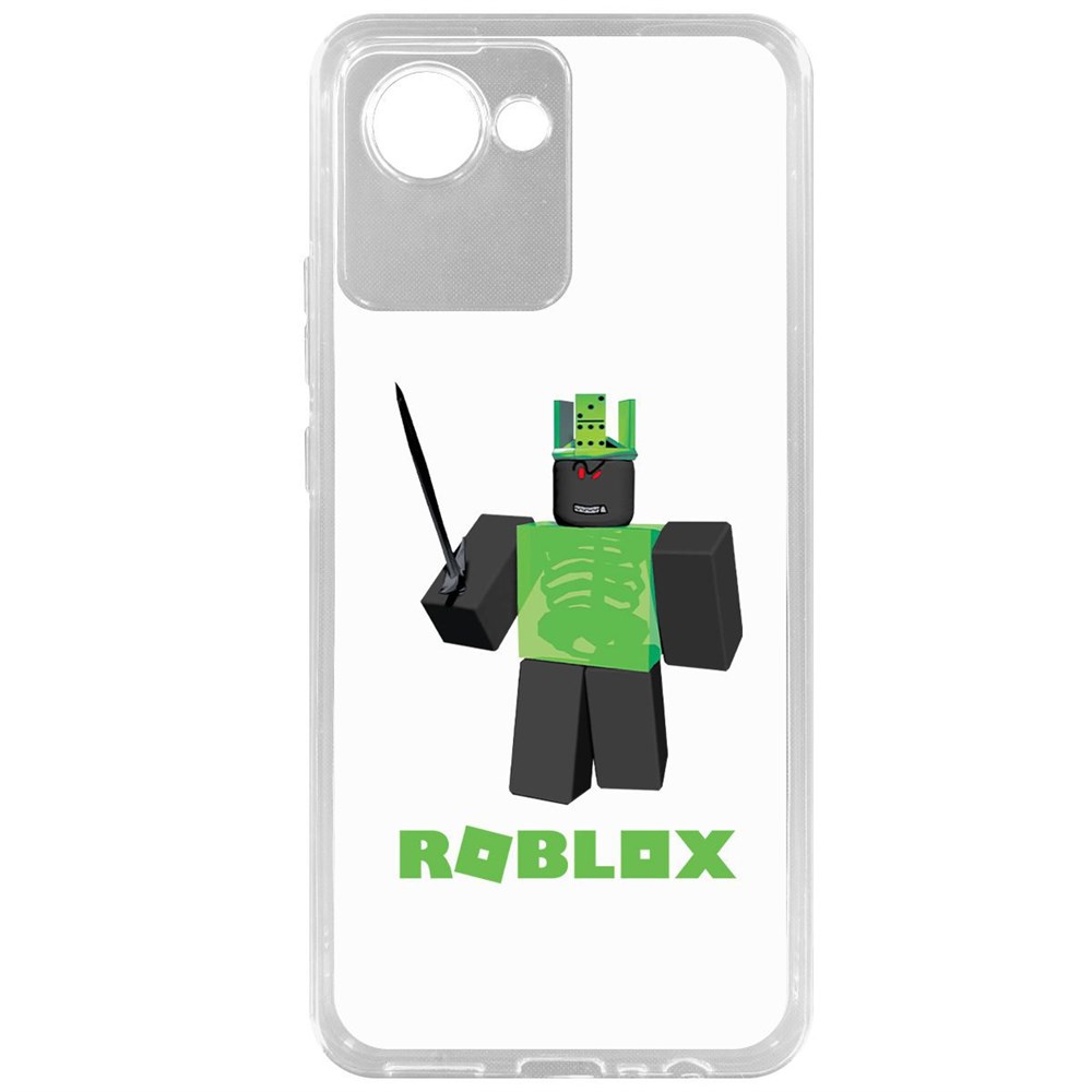 

Чехол-накладка Roblox-1x1x1x1x1 для Realme C30, Прозрачный