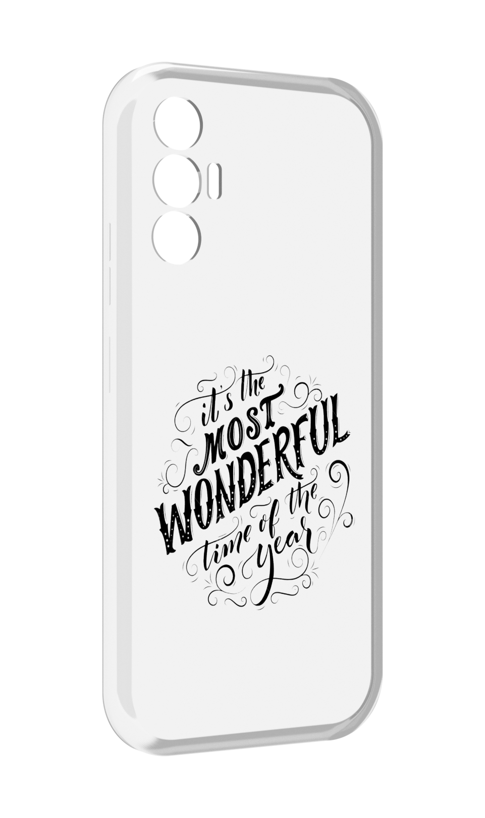 

Чехол MyPads Wonderful для Tecno Pova 3, Прозрачный, Tocco