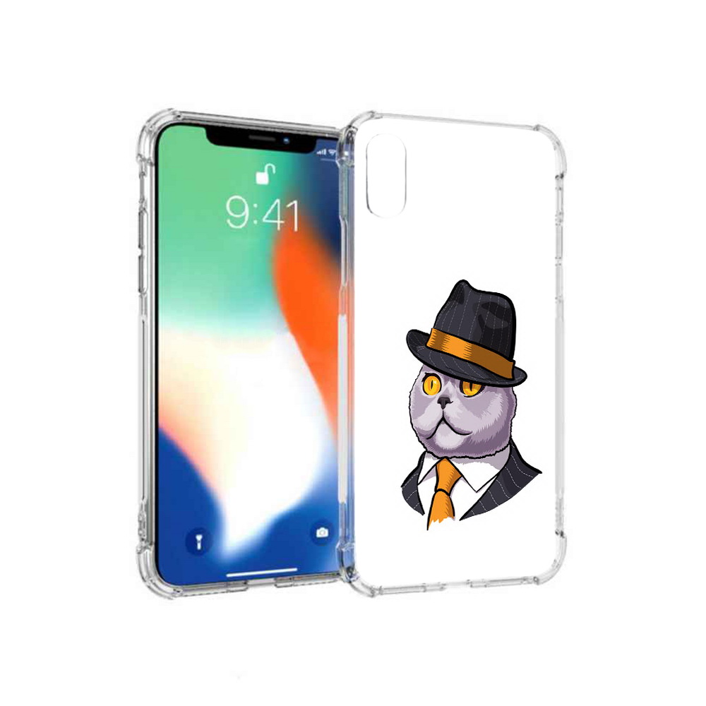 

Чехол MyPads Tocco для Apple iPhone XS Max британец (PT117540.614.247), Прозрачный, Tocco