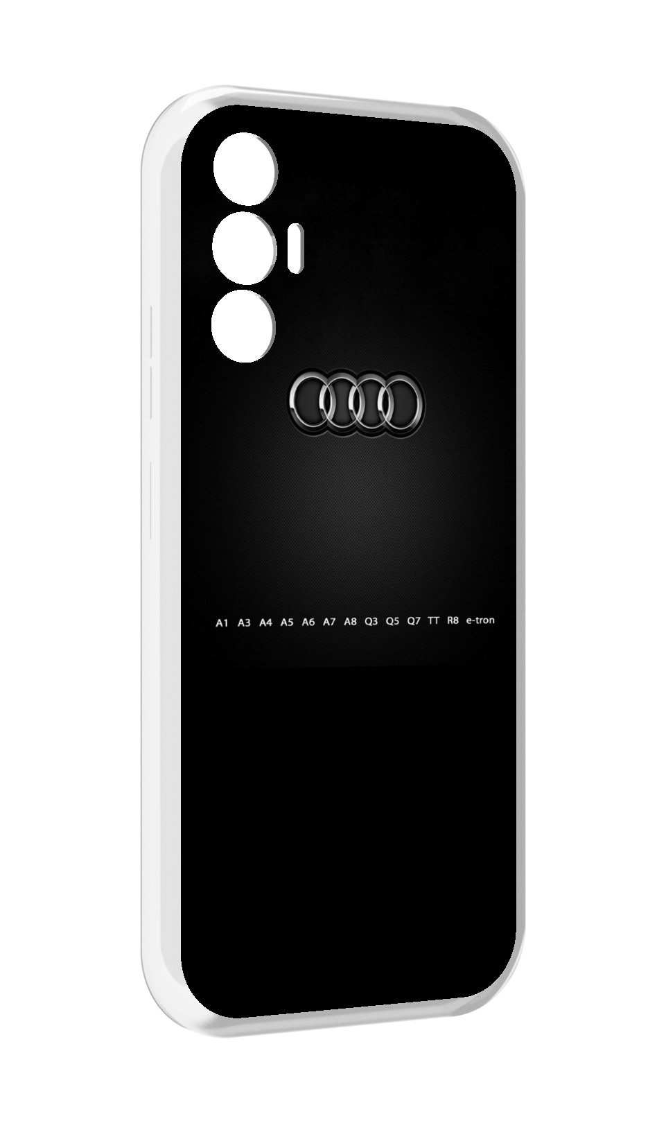 

Чехол Mypads Audi 1 Мужской Для Tecno Pova 3, Прозрачный, Tocco