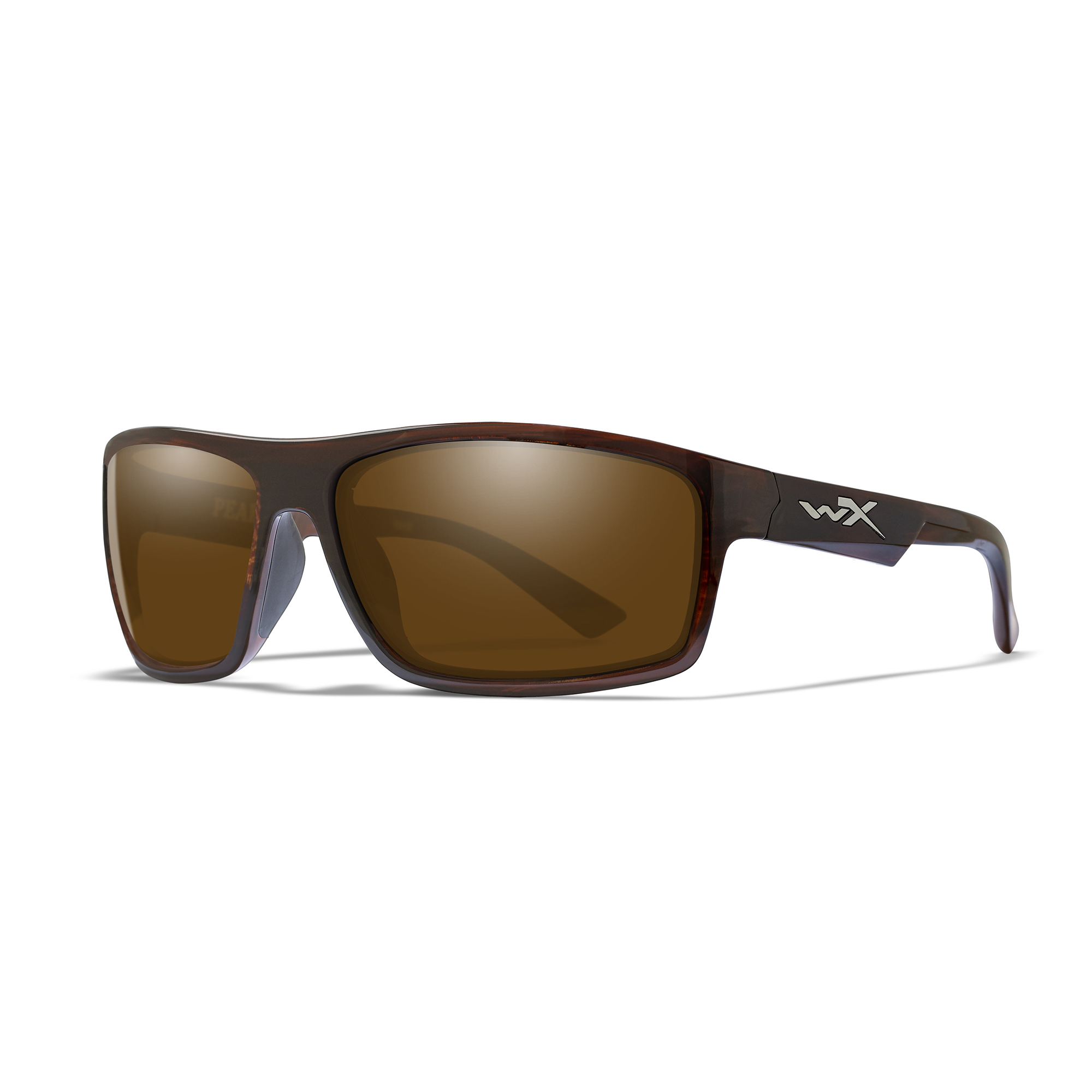 фото Очки спортивные wileyx peak polarized amber gloss layered tortoise frame wiley x