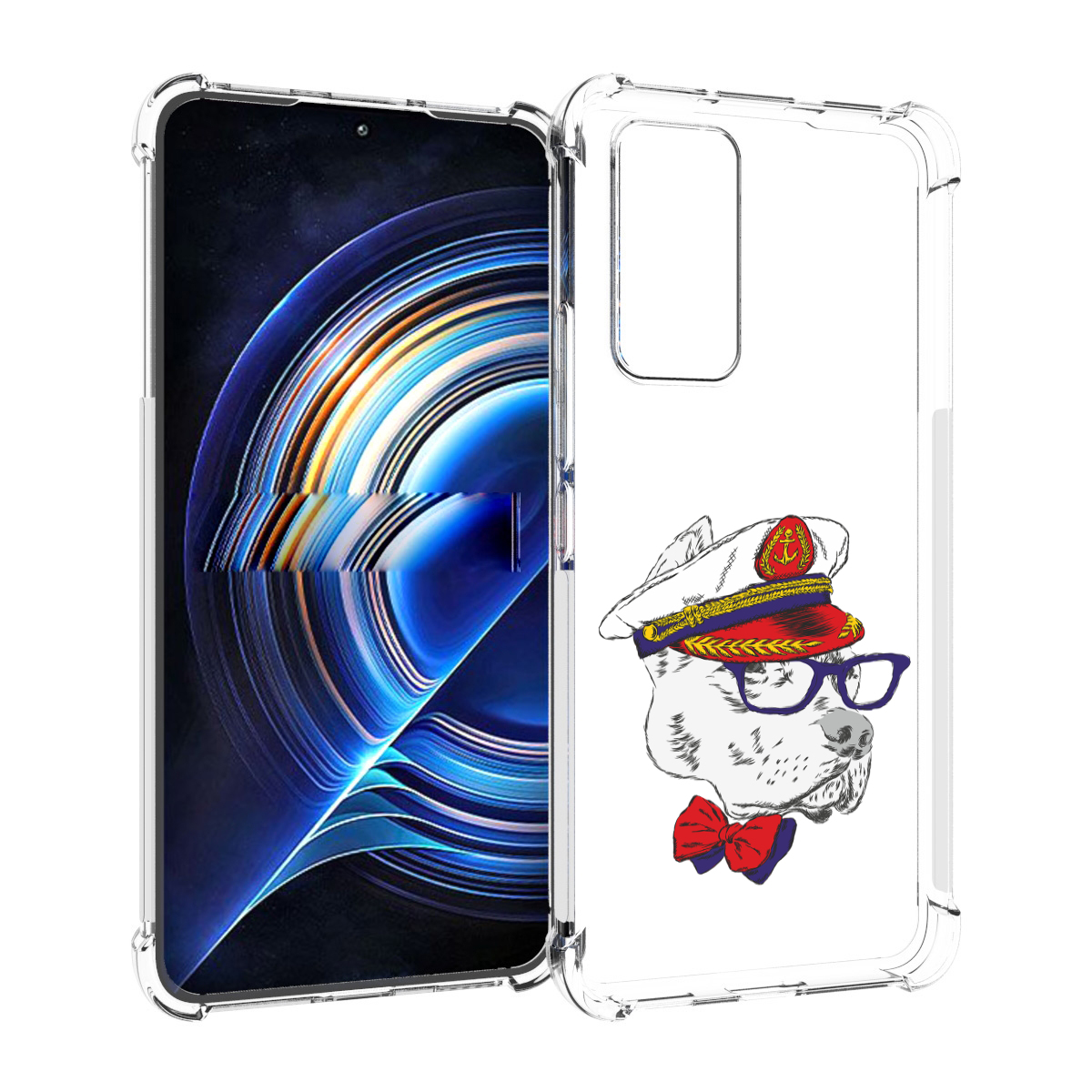 

Чехол MyPads бульдог для Tecno Camon 19 Neo, Прозрачный, Tocco