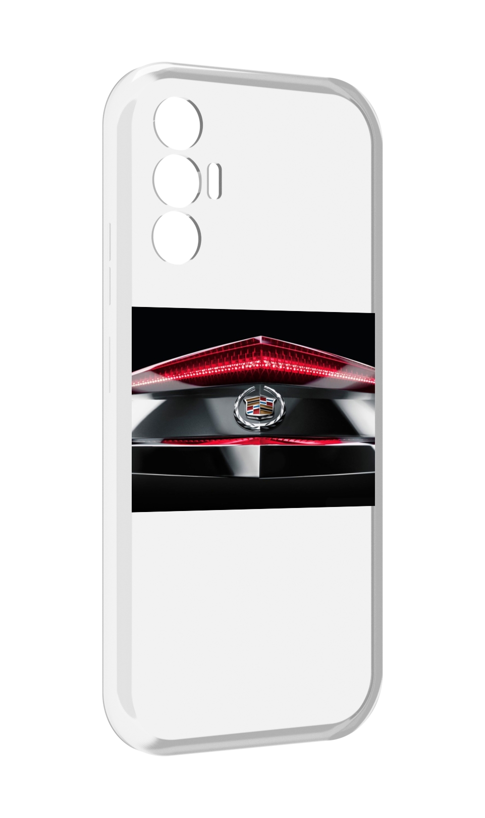 

Чехол MyPads cadillac 3 мужской для Tecno Pova 3, Прозрачный, Tocco