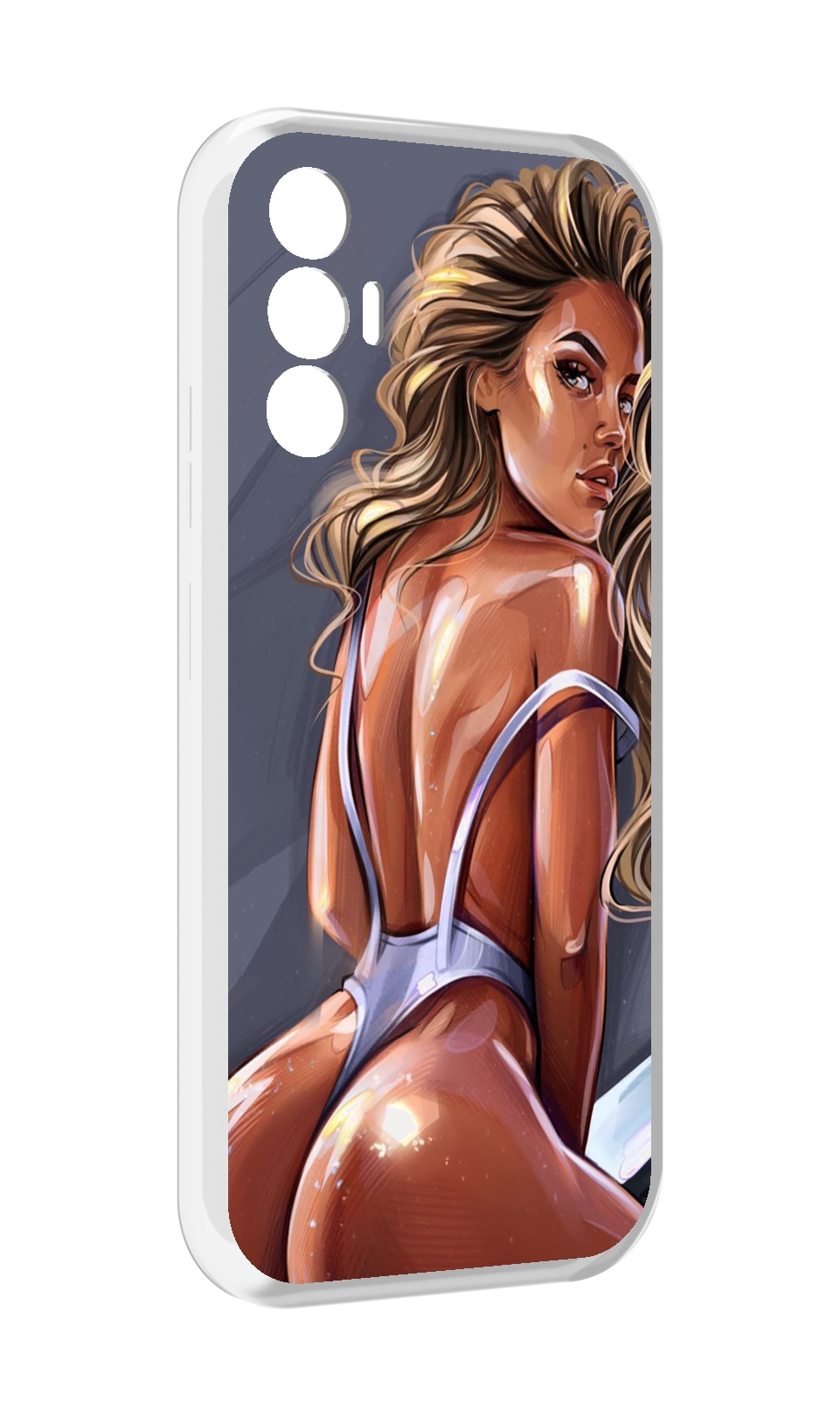 

Чехол MyPads craigos-art для Tecno Pova 3, Прозрачный, Tocco