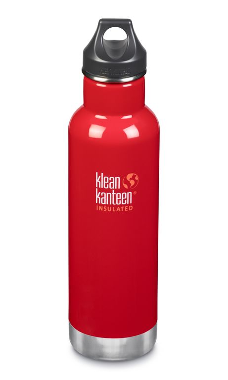 фото Термобутылка klean kanteen classic loop 20oz (592 мл) mineral red (mr)