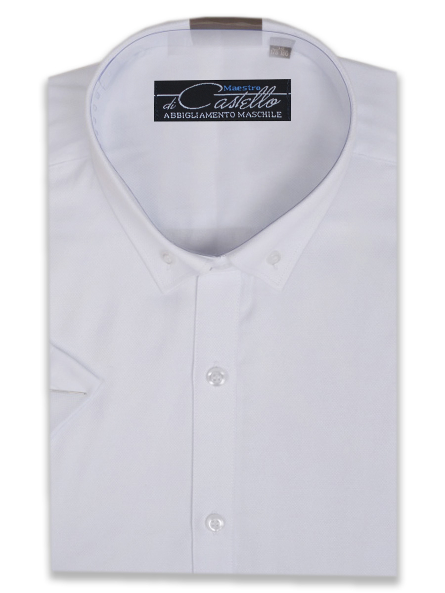 Рубашка мужская Maestro Argento 13-K белая 45/178-186