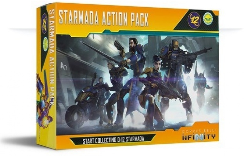 Миниатюры Corvus Belli Infinity O12 Starmada Action Pack 10412 9600₽